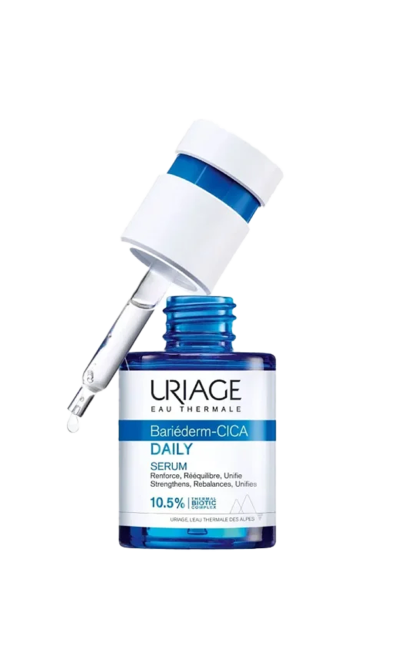 Sérum hidratante Uriage Bariéderm Cica Daily para piel sensible con prebióticos