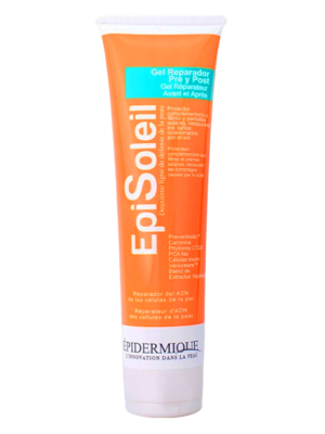 Episoleil gel reparador pre y post solar para hidratación profunda y reparación del daño solar